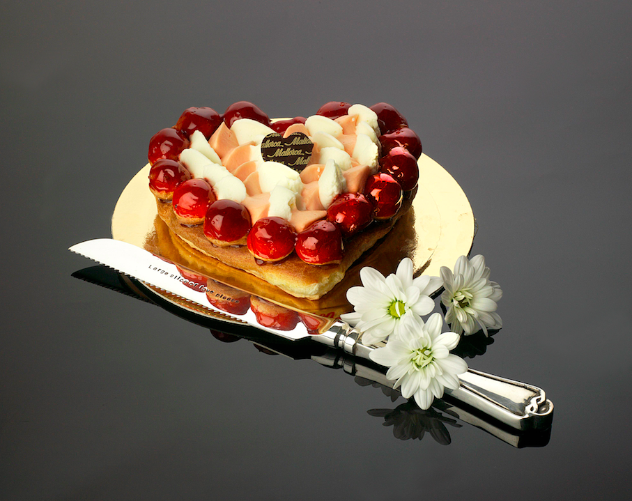 Tarta de San Valentín de Pastelería Mallorca